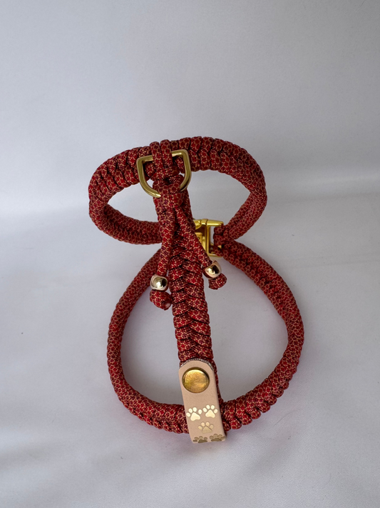 Arnés Diamond Paracord Red Heart