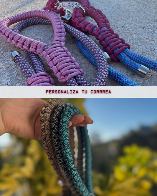 Personaliza tu correa paracord