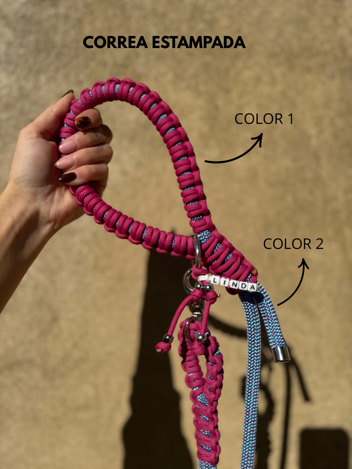 Personaliza tu correa paracord